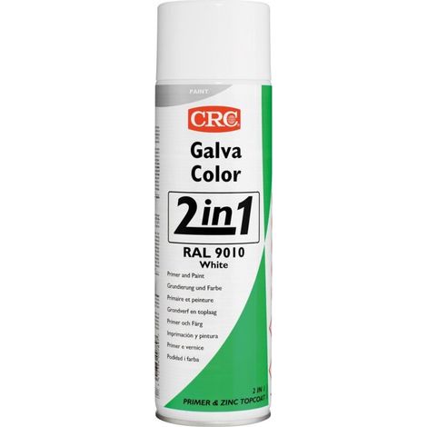 CRC - Spray anticorrosivo allo zinco Galvacolor “2 in 1” 500 ml (1/4)