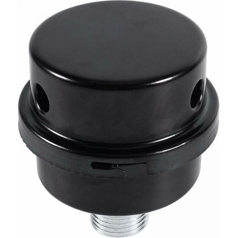 Air Compressor Muffler, 1/2 Inch Threaded Connection Silencer Filter, Noise Reduction Air Filter Intake Filter Silencer for Oil-Free Air Compressor (1/5)