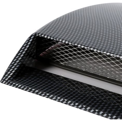 Grille d'admission décorative pour capot de voiture - [Nom générique du produit] - ABS et maille alu - Option Carbone - Kit d'adhésif (1/5)