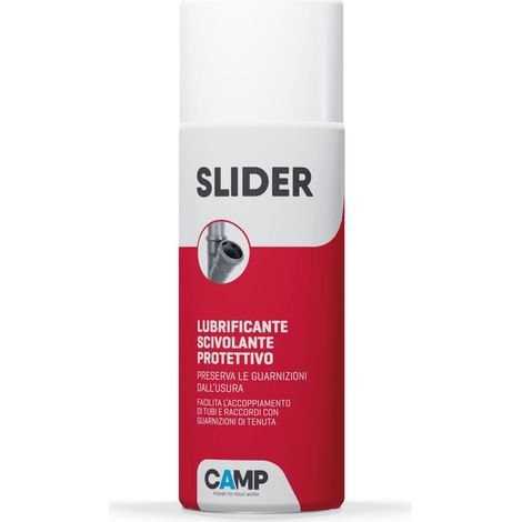 Camp SLIDER scivolante per tubi e raccordi con anello, 400 ml (1/2)