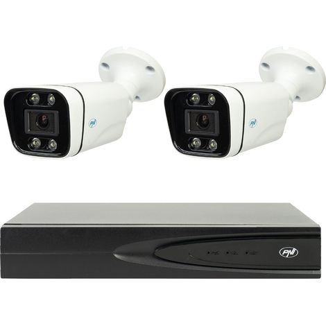 NVR - Pacchetto di videosorveglianza POE, 2 telecamere (1/5)