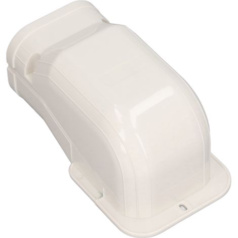 Cache-tuyau de climatisation en PVC, accessoire de protection pour tuyaux intérieurs et extérieurs (1/5)