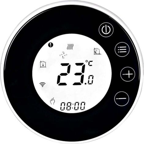 Thermostat Intelligent Wi Fi avec Ecran LCD Controle Vocal Programmation Hebdomadaire