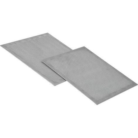 Filtre à graisse en métal (2pcs) 284x283mm d'origine Siemens 00298619 / LZ62010