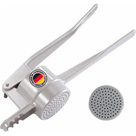 Westmark Pressa per spätzle/patate, con fori tondi, in alluminio pressofuso, lunghezza: 41 cm, pressa spaetzle, argento, 61102260 (1/5)