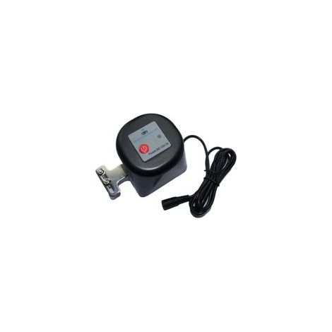 Électrovanne intelligente, réglable, WiFi, IP 44, 12V, 1A, Compatible Tuya, noire