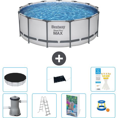 Bestway Steel Pro MAX Rund - 427x84 cm - 8-teilig  S559