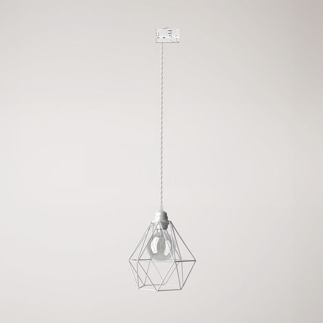 Creative Cables - Lampa wisząca z kloszem Diamond cage do szyn - lampa nie wchodzi w skład zestawu