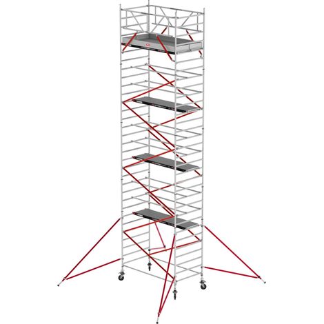 Altrex Fahrgerüst RS Tower 52 Aluminium mit Fiber-Deck Plattform 10,20m AH 1,35x1,85m (1/5)