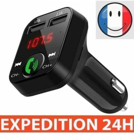 Trasmettitore FM Bluetooth - ZISONIX - Adattatore radio - Caricabatterie USB - Lettore MP3 - Vivavoce (1/3)