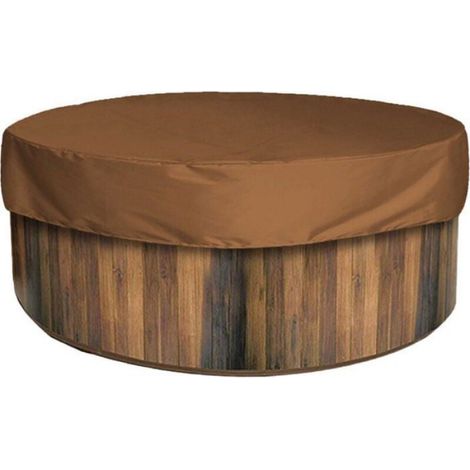 Couverture de Piscine Ronde Piscine Bche Solaire pour PiscineHousse de Protection Spas Imermable 190T pour Extrieur Spas Odipie (1/4)