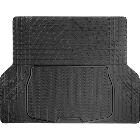 1 Tapis De Coffre,Pvc 108x140 Cm,Antidérapant,Caoutchouc,Noir,Universel (1/5)