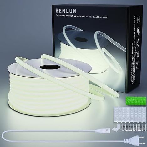 COB LED Strip AC 220V Outdoor Waterproof 30m 300W without (1/5)