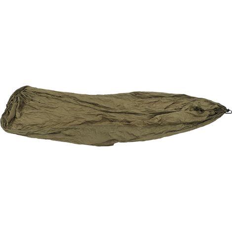 Hamac double en nylon 210t avec boucle en acier et mousqueton pour camping, couleur vert olive, pour l'intérieur et l'extérieur. (1/5)