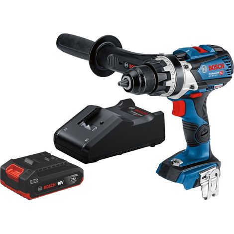 Bosch GSR 18V-110 C Professional Akku Bohrschrauber 18 V 110 Nm Brushless + 1x Akku 2,0 Ah + Ladegerät (1/5)