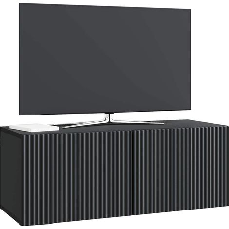 Maison Exclusive - Wandmontierter TV-Schrank Schwarz 78,5 x 31 x