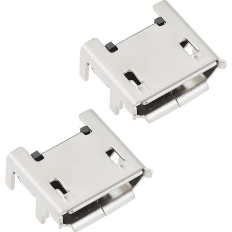 Pack of 2 Micro USB Type-B Charging Ports for Speaker Repair, Compatible with Altec Lansing BoomJacket (1/5)