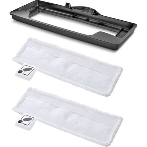 2PCS Bonnettes Microfibre pour Kärcher EasyFix, Cadre de Lavage de Tapis Moquette pour Karcher EasyFix SC2 SC3 SC4 SC5 2.863-269.0 (1/4)