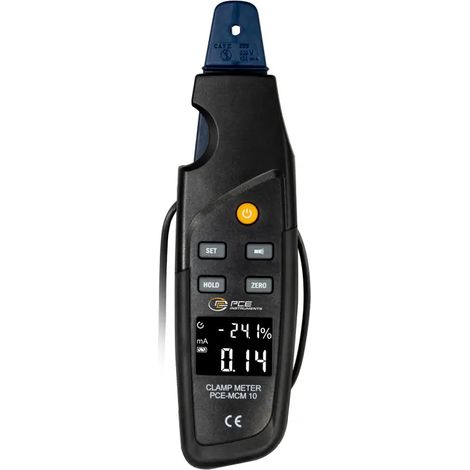 PCE-Instruments Pinza Amperimétrica Profesional con Pantalla Retroiluminada (1/5)