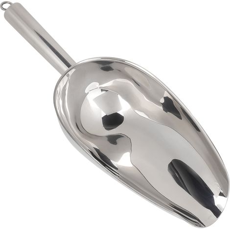Cuillère multifonction en acier inoxydable pour glace, grains de café, fruits secs (24oz) - Pelle à glace et aliments. (1/5)