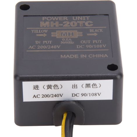 BERM@ MH-20TC Hochgeschwindigkeits-Motorbremsgleichrichter, Eingang: AC 200 V/240 V, Ausgang: DC 90 V/108 V, 0,8 A, 50 Hz/60 Hz (1/5)