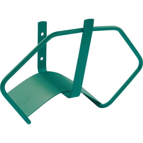 Capvert – Sellette murale métallique pour tuyau d'arrosage – Fixation murale en acier traité anti-rouille – Largeur 310 mm – Garantie 2 ans
