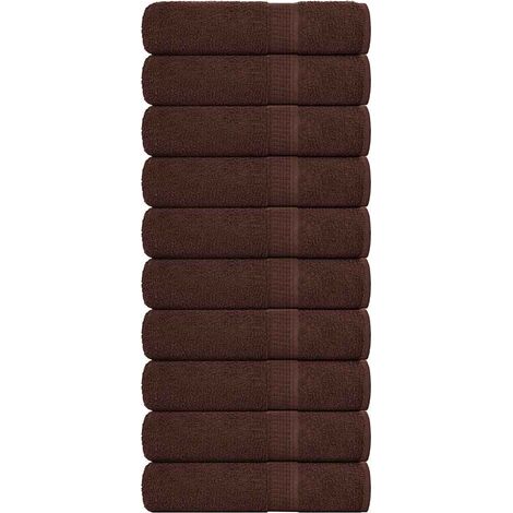 Badetücher FROGN 10 Stk. Braun 100x150 cm 360 g/m² (1/5)
