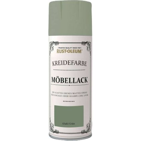 Rust-Oleum Kreidefarbe Möbellack Sprühlack 400ml khaki grün