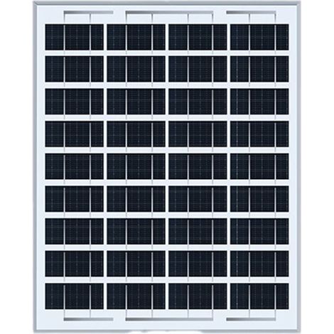 Solarpanel, 20 W, 18 V, 350 x 550 mm, schwarz (1/5)