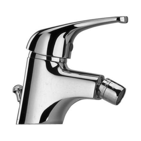 Rubinetto miscelatore bidet monocomando paini creta 100, pai 42cr306, monoforo, scarico automatico 1 e 1/4 (1/7)