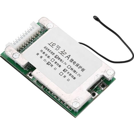 10S 36V 30A Lithium-Batterieschutzplatine 3,7V Li-Ionen-Zelle BMS-Leiterplatte (1/5)