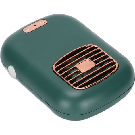 Q58 Mini-Tragbarer Ventilator, USB-aufladbar, mit eingebautem Befeuchtungsnebel für Kühlung im Freien (DownGreen). (1/5)