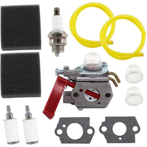 Kit de filtre à air pour carburateur Zama C1U-H39A Homelite PLT3400 PBC3600 ST Souffleur Coupe-bordures UP00608A UP00608 UP00021, bougie d'allumage (1/5)