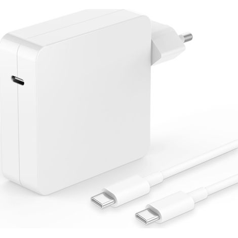 106W USB C Chargeur, Adaptateur d'alimentation Compatible avec 16/15/14/13 Pouces 13/15'' 2022/2021/2020/2019/2018, Alimentation Rapide avec Câble de Type-C vers C 2M (1/5)