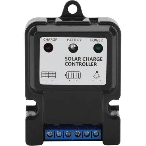 10A régulateur de charge solaire intelligent 12V / 22.2V régulateur photovoltaïque à 3 étages PWM régulateur de l'énergie solaire(DHS-5S6V/12V 10A) (1/5)