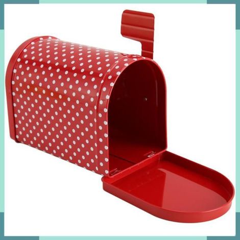 Boîtes de rangement en métal en forme de boîte aux lettres boîtes à bonbons en fer avec de jolis motifs de Noël pour la décoration (1/4)