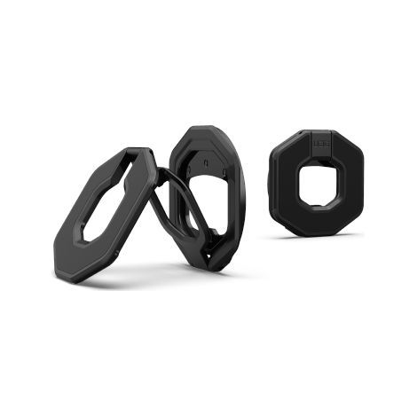 Soporte magnético de doble cara UAG Monarch para anillos: soporte magnético de doble cara integrado en la funda protectora (negro). (1/3)