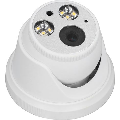Caméra dôme HD étanche avec réduction du bruit, vision nocturne infrarouge, pour une utilisation intérieure et extérieure (DC12V). (1/5)