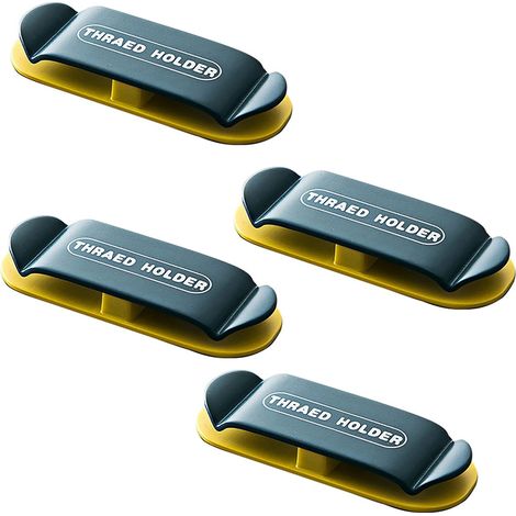 Support Câble - Fixation Sans Perçage - Pour Prises Électriques - 4 Pièces (1/5)