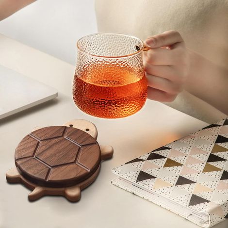 Dessous de verre pour boissons, dessous de verre tortue - Dessous de de (1/4)