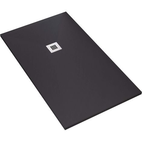 Piatto Doccia 100x160 cm in Pietra Bonussi Everest Nero (1/5)