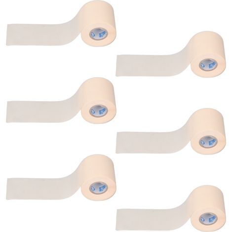 Lot de 6 rubans adhésifs étanches de 12 yards (11 mètres), résistants à l'humidité, ignifugés et épais, pour la réparation de tuyaux. (1/5)