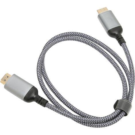Câble HDMI haute vitesse avec gaine tressée pour téléviseur, écran PC et vidéoprojecteur (1/5)