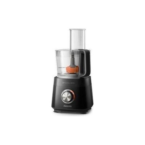 Blender Philips Robot Multifonction Double disque & Presse-agrumesHR7510/10 Noir (1/5)