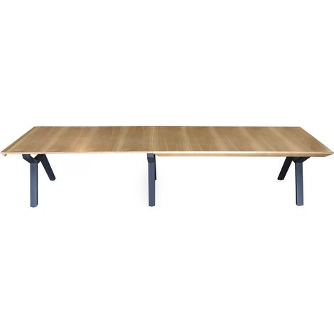Mesa Comedor Metal Mdf 200X100X75 360 Extensible
