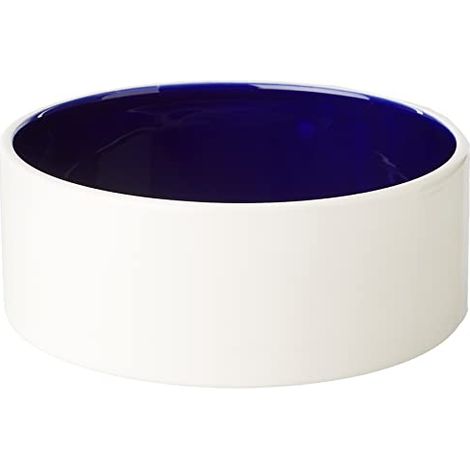 Ciotola in ceramica 2.1l diametro 23cm colore crema/blu