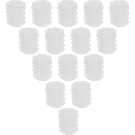 unités de vis de charnière en plastique blanc pour portes et (1/5)