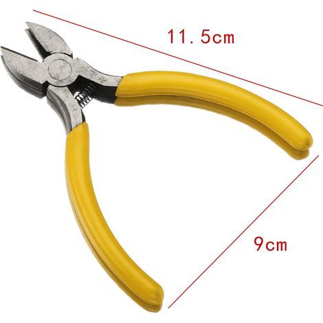 Mini-pince coupante diagonale — Petite pince coupante pour fils de 4,5 pouces, pour bricolage et loisirs créatifs