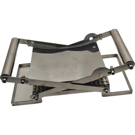 Ablandador de carne, prensa para carne, utensilio de cocina de acero inoxidable, portátil, profesional, práctico, herramienta manual. (1/5)