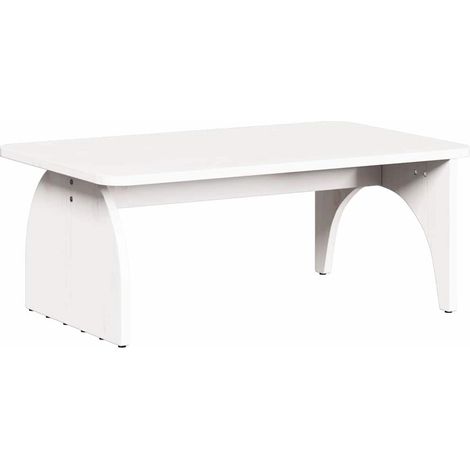 Maison Exclusive - Tavolino da salotto Bianco 80 x 50 x 31 cm